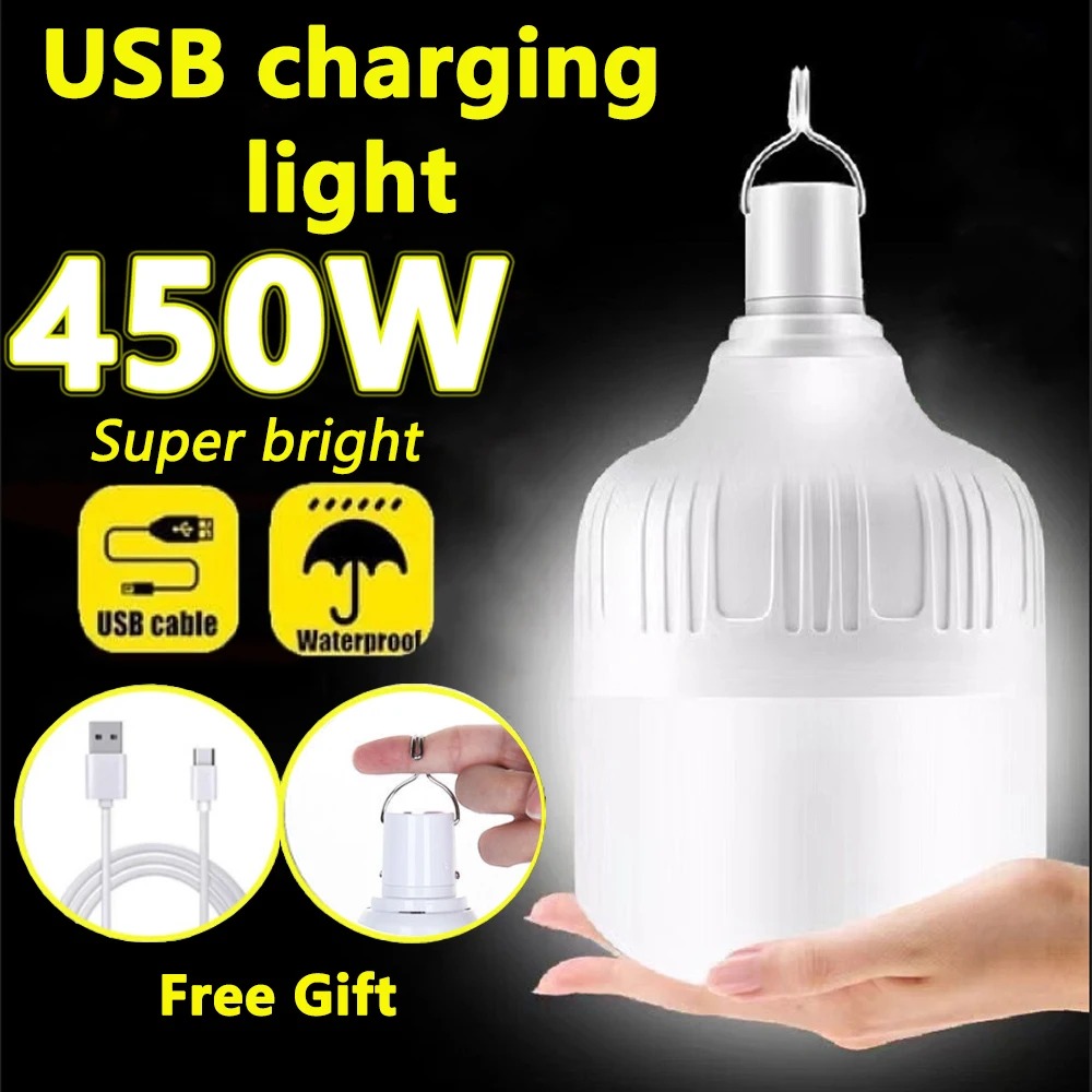 Power Outage Light - Lampu Darurat LED Multifungsi Isi Ulang