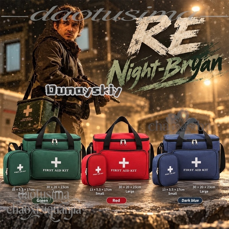 First Aid Bag Kit - Tas Pertolongan Pertama Portabel untuk Digunakan