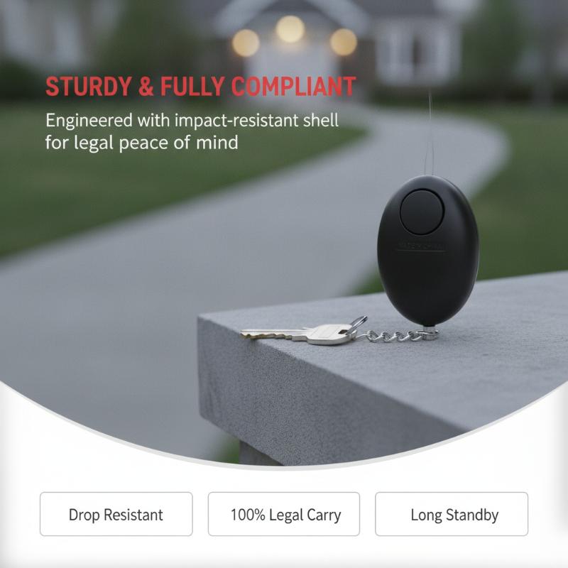 1 buah gantungan kunci alarm k - Personal Alarm Keychain ulasan dan harga