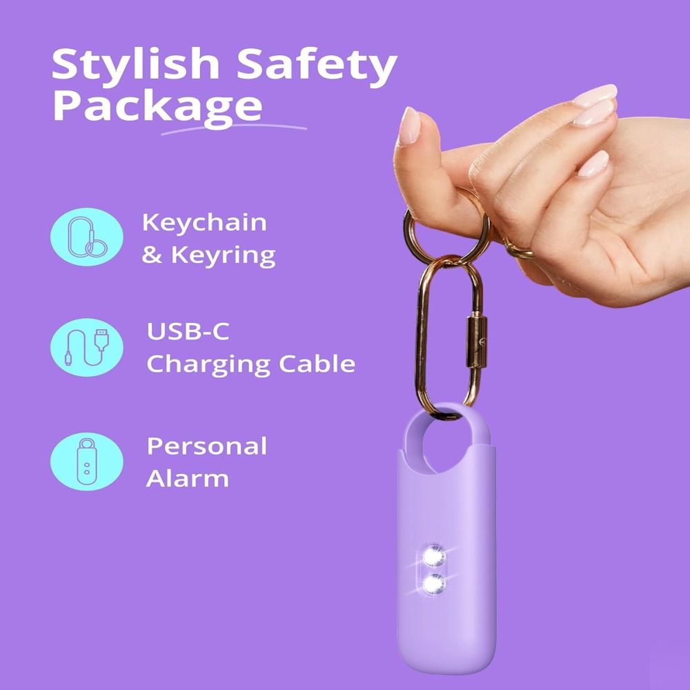 Alarm Keamanan Pribadi 130dB d - Personal Alarm Keychain ulasan dan harga