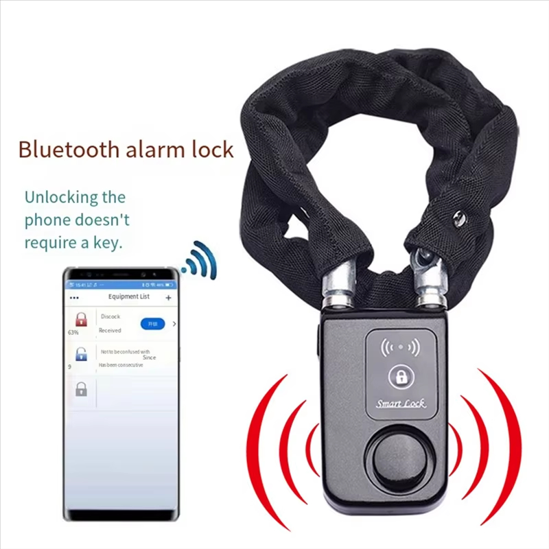 Kunci Rantai Pintar Bluetooth, - Security Chain Door ulasan dan harga